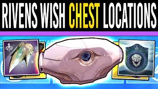 Destiny 2 RIVENS WISHES II Chest Locations  7 Dreaming City Ascendant Chests Week 2 Guide [upl. by Ntsyrk566]