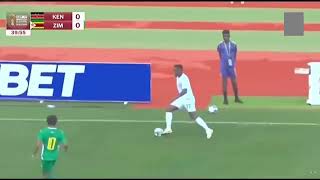 AFCON QUALIFIERS 2025 HIGHLIGHTS KENYA VS ZIMBABWE 00 [upl. by Wier]