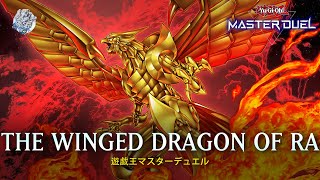 The Winged Dragon of Ra  The True Sun God Alternate Art  Ranked Gameplay YuGiOh Master Duel [upl. by Kellyann]