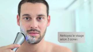 Brosse nettoyante visage homme Recharge [upl. by Nosille]