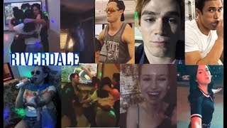 RIVERDALE BEST SNAPS CAST PARTY SEASON 2 SHIRTLESS CHARLES amp MORE Compilation [upl. by Lrig319]