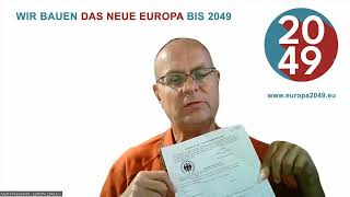 Wofür steht EUROPA 2049 inhaltlich  Drei gute Gründe für die Kandidatur zur Europawahl 2024 [upl. by Airbas]