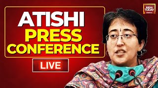 Arvind Kejriwal Arrest News LIVE Atishi Addresses Press Conference  Kejriwal In ED Custody [upl. by Babs]