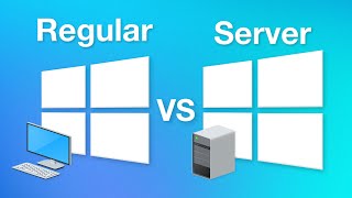 Windows Server vs Regular Windows  How Are They Different [upl. by Aiciram]