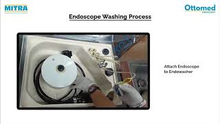 Endoscope High Level Disinfection HLD  Endoscopy Reprocessor  Endowasher Qubey  II  Ottomed [upl. by Nnaillek885]