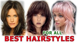 50 Inspiring Layered Hairstyles for Medium to Long Hair 20232024CascadeShaggy [upl. by Johnstone]