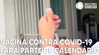 Vacina contra Covid19 vai fazer parte do calendário nacional a partir de 2024 [upl. by Aroved]