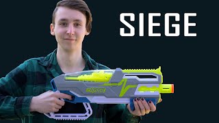 Nerf Hyper Siege  Unboxing Review amp Test  MagicBiber deutsch [upl. by Darach34]