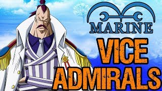 Marine ViceAdmirals  One Piece Discussion  Tekking101 [upl. by Kaiulani]