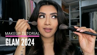 Glam 2024  Tutorial  Vithya Hair and Makeup [upl. by Elizabet]