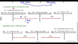 účet 261 Peníze na cestě [upl. by Eluk946]