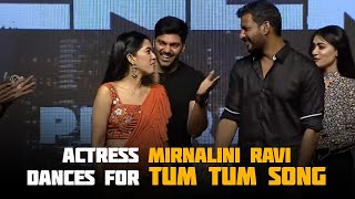 Actress Mirnalini Ravi Dances for TUM TUM Song  Enemy Movie Songs  Shreyas Media [upl. by Orelia]