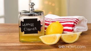 DIY Leather Cleaner [upl. by Ney]