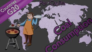 Per Capita Coal Consumption by G20 Countries [upl. by Aiceled]