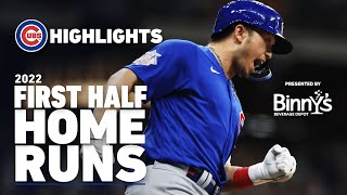 Cubs First Half Home Run Highlights  Contreras Grand Slam Suzuki InsidethePark Homer amp More [upl. by Oleta]