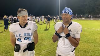 LC Bird’s Brad Hurt Xavier Carpenter after win over James River [upl. by Morez974]