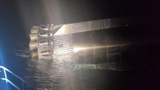 Starship Flight 6 IFT6  Leaked Super Heavy Recovery amp Scuttling Footage [upl. by Virge]