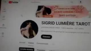 ATTENTION quotSIGRID LUMIERE TAROTquot VOL DE MES VIDEOS 201819 [upl. by Ardnuyek706]