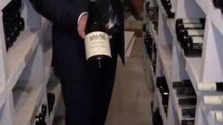 Marc Teuben presents the wine cellar at Michelin star La Source [upl. by Ellenar184]