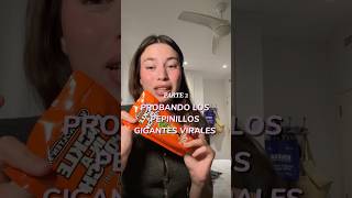 Probando los Pepinillos GIGANTES VIRALES probandocomida probando pickle [upl. by Tehr]