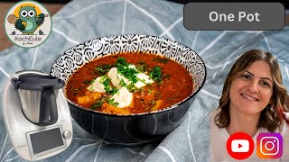 ONE POT  Räubereintopf mit Kartoffeln Hackfleisch und Mozzarella  Alltagsküche Thermomix® TM6 TM5 [upl. by Odessa521]