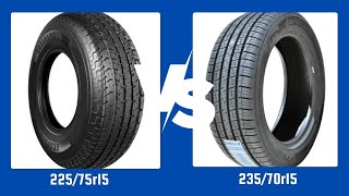 Tire Size 22575r15 vs 23570r15 [upl. by Tavia]