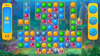 Fishdom 🐠🐟 Level 393  ALL BOOSTERS GAMEPLAY [upl. by Mariette565]