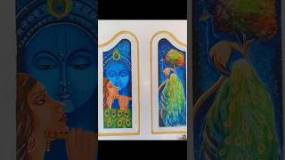 doorpainting door painting part 2shortvideo viralshort painting creativity [upl. by Hedda525]