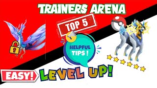 Trainers Arena Top 5 Easy Tips amp Tricks For Trainers Arena  Blockman Go  IamNotPain BG [upl. by Ramgad264]