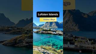 Sakrisøy❤️ The most iconic village in Lofoten Norway🇳🇴 [upl. by Aysan]