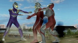 Ultraman Tiga amp Ultraman TAG Team Mode ★Play ウルトラマン FE3 [upl. by Gayle]