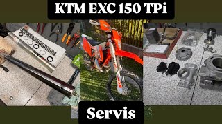 KTM EXC 150 TPi 2023 rv  Servis Time  Moto dovezená z autorizovaného servisu🫡 [upl. by Eirased]