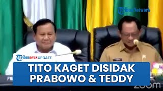 Detikdetik Prabowo Mendadak Sidak Rapat Koordinasi Pengendalian Inflasi Buat Kaget Mendagri Tito [upl. by Bettye]