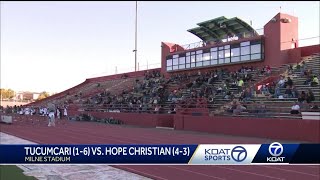 HS Football Tucumcari vs Hope Christian [upl. by Shaya]