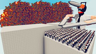 200x CHAINSAW MAN  1x GIANT vs EVERY GOD  Totally Accurate Battle Simulator TABS [upl. by Thatcher]