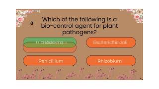 Microbes in Human Welfare Class 12 MCQs Part1 [upl. by Orrin239]