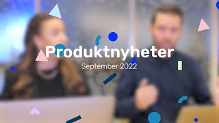 Produktnyheter fra Tripletex  september 2022 [upl. by Ahsenom885]