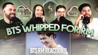 BTS quotBTS Whipped for Namjoonquot Reaction  RMs birthday week continues 🎉🎂  Couples React [upl. by Cecilius681]