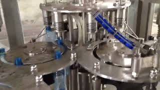 3000BPH 500ml Bottle Rinsing Filling Capping Machine [upl. by Keavy]