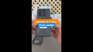 🎥 Xiaomi 14T Pronun Kutu Açılışı [upl. by Survance]