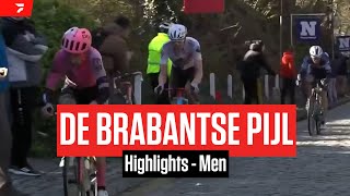 Highlights 2023 De Brabantse Pijl  Elite Men [upl. by Newob]