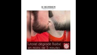 COMMENT FAIRE UN DÉGRADÉ BARBE EN 5 MINUTES  TUTORIEL [upl. by Lauzon]