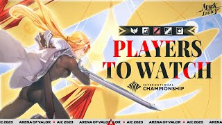 Player to Watch Jungler AIC 2023  Garena AOV Arena of Valor [upl. by Barbra481]