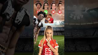 Ronaldo 🐐 Vs Antonella 🔥 Vs Georgina 😄 Vs Ishowspeed 🛑  ALisha Lehmann Asks😱 [upl. by Cyrille]