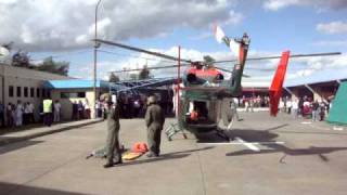 Aterrizaje de Helicóptero de Carabineros de Chile en Hospital de Chillán [upl. by Gillead]