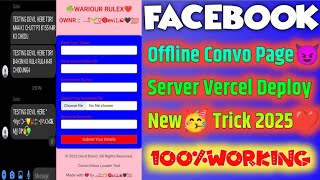 New Offline Convo Page Server  Vercel Per Page Server Kese Deploy kare vercel [upl. by Yblok]