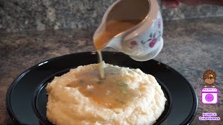 Thanksgiving Mashed Potatoes and Gravy [upl. by Nyrmak]