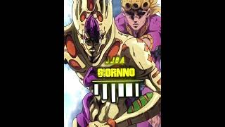 Giornno Vs Yuji jjba jjk vsedit [upl. by Ezri650]