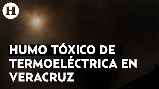 Virales  Denuncian HUMO TÓXICO de TERMOELÉCTRICA en Veracruz [upl. by Garland]