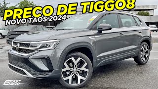 NOVO VOLKSWAGEN TAOS HIGHLINE 2024 COM TETO SOLAR SENDO CARO QUE TIGGO 8 E HAVAL H6 É BOA OPÇÃO [upl. by Assela740]